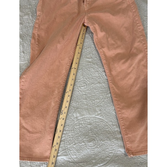 MOTHER The Ditcher Crop Chalk It Up Jeans Wide Leg Size 28 EUC - Picture 3 of 7